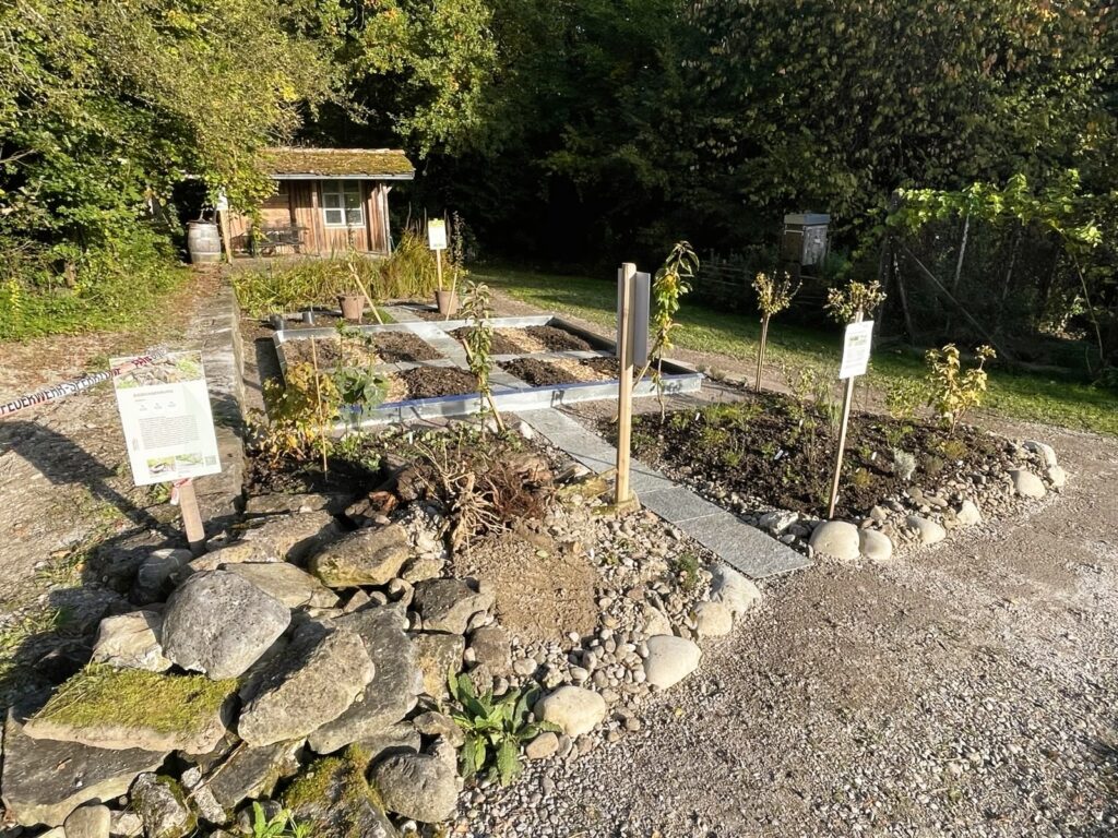 Modellgarten von Bioterra bei der Anna Zemp-Stiftung